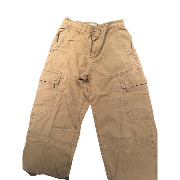 Vintage Gap Heavyweight Cargo Khaki Pants Y2K Skater Double Knee 28” x 30” - Picture 2 of 7